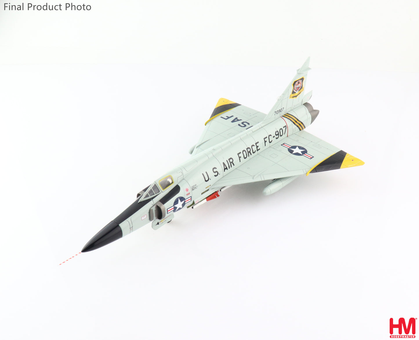 1/72 F-102A Delta Dagger USAF #70907 460th FIS Cave Tigrim 337th FG Portland Air National Guard Base 1962