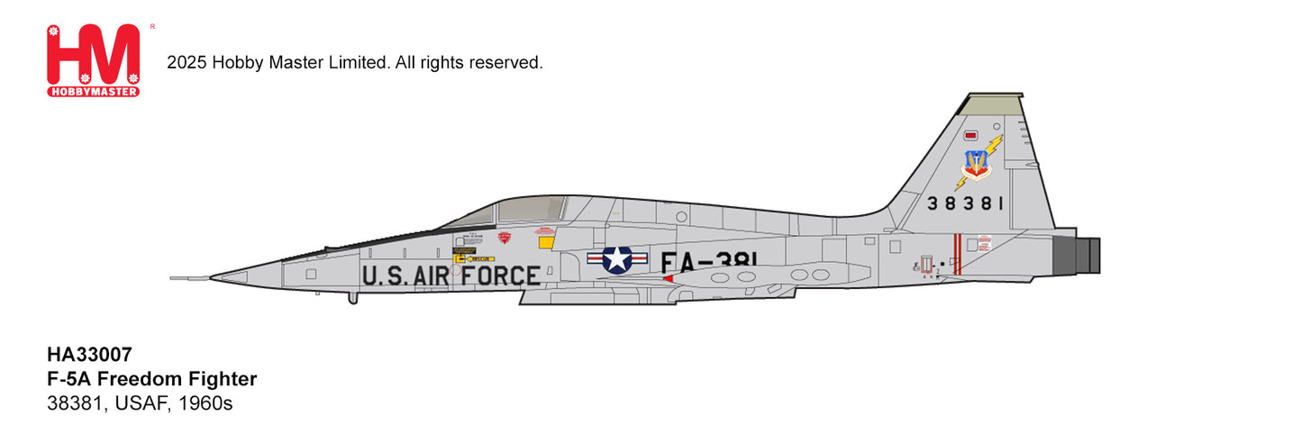 1/72 F-5A Freedom Fighter 38381 USAF 1960s