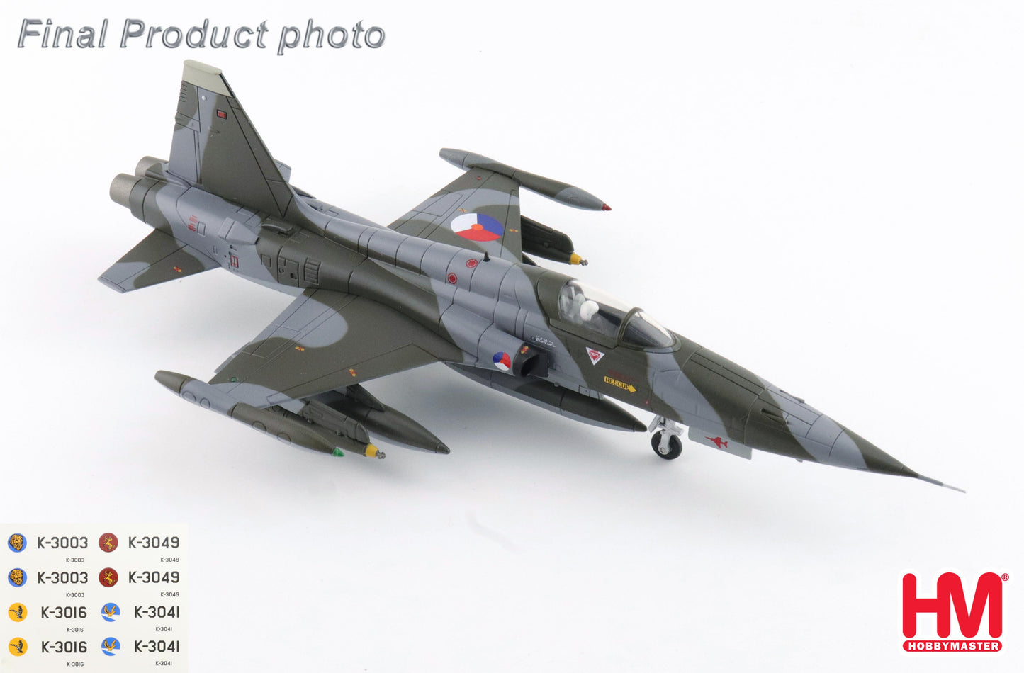 1/72 NF-5A Freedom Fighter RNLAF 1970s (with Decal for 5 Planes)