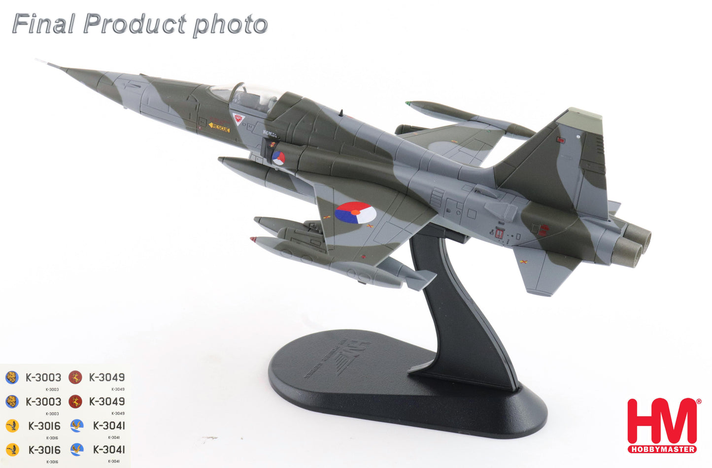 1/72 NF-5A Freedom Fighter RNLAF 1970s (with Decal for 5 Planes)