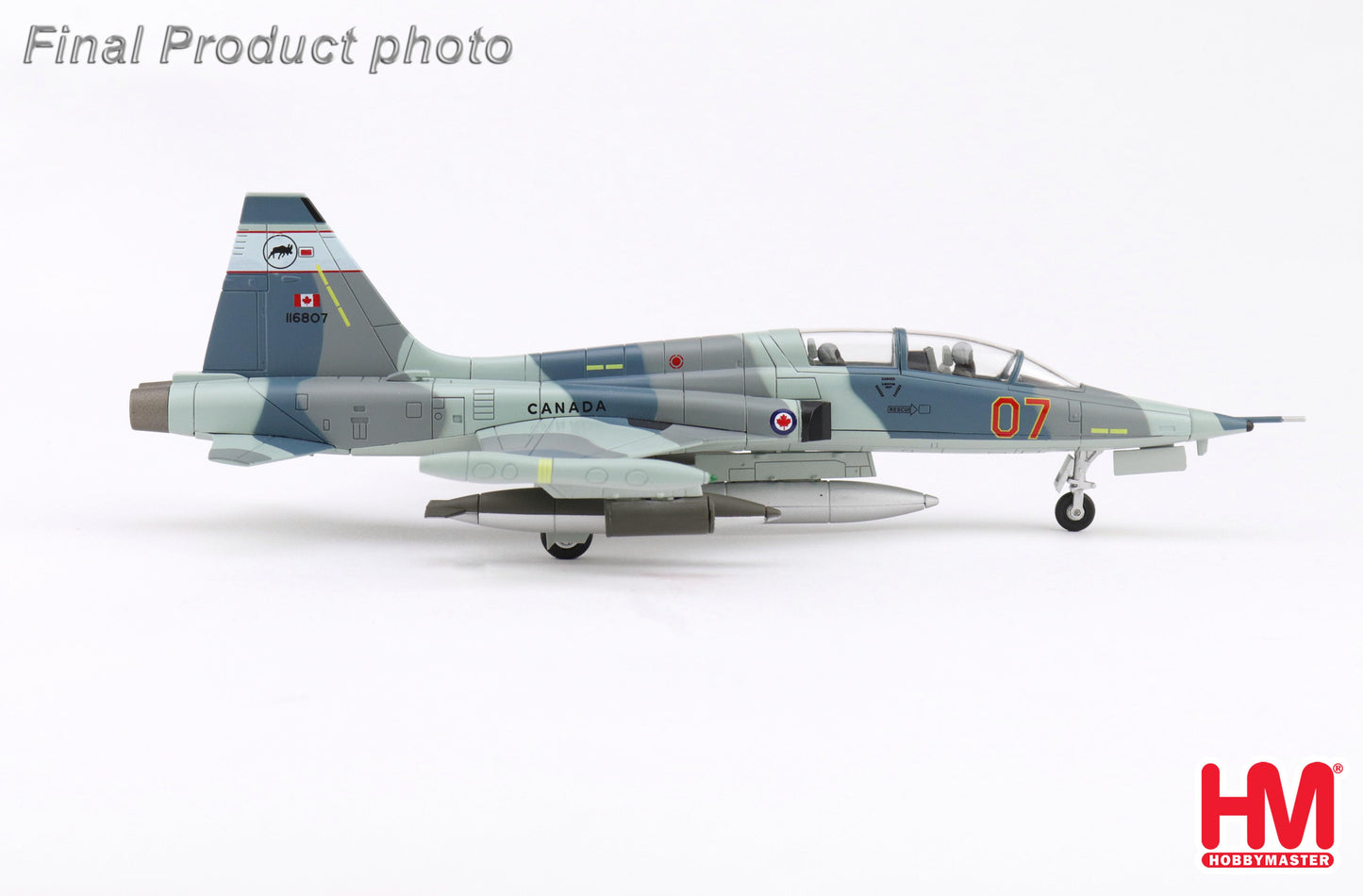 1/72 CF-5D Freedom Fighter 116807 419 Sqn. RCAF ca.1979