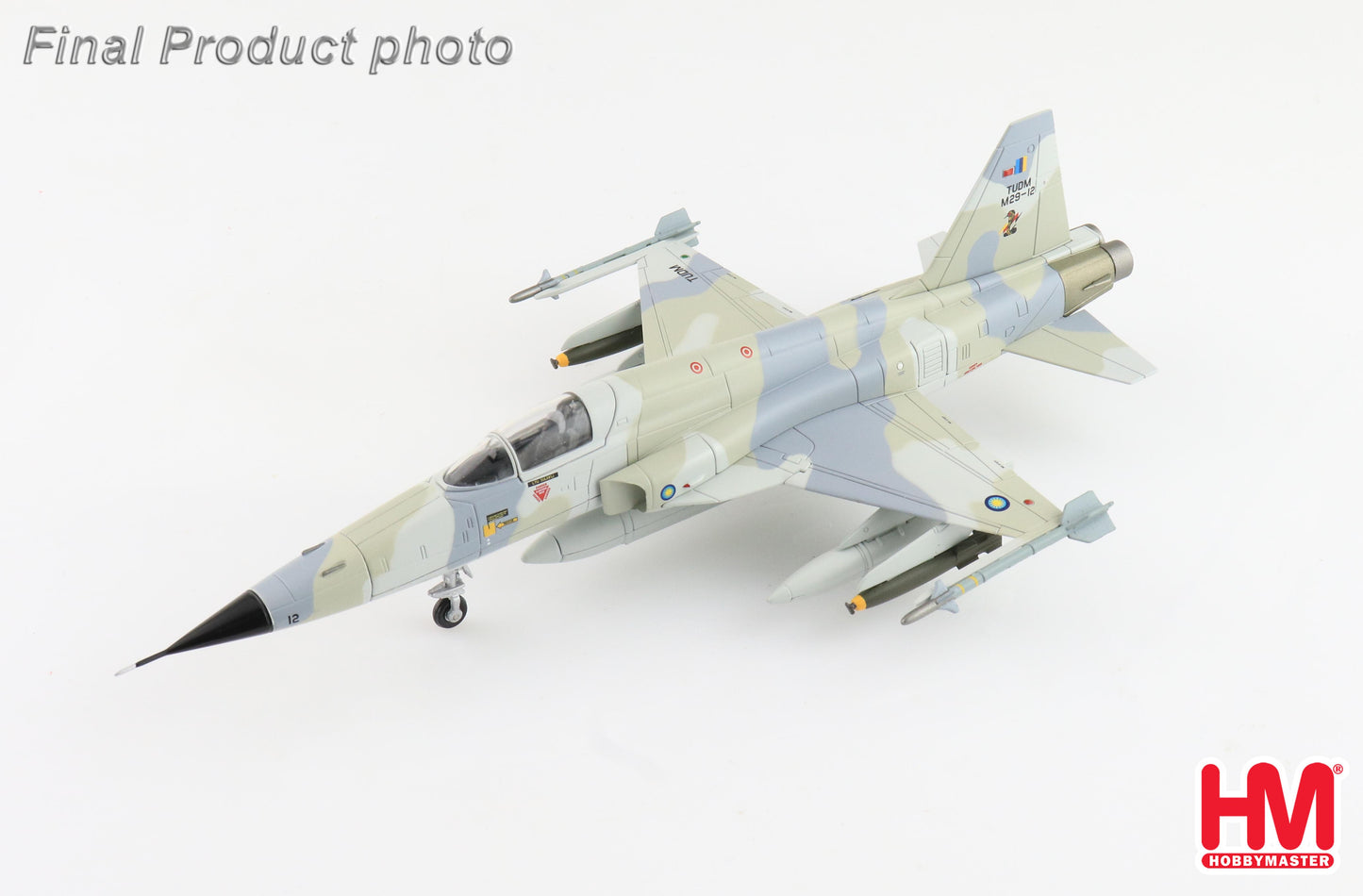 1/72 F-5E Tiger II M29-12 No. 11 Skn TUDM 1980s