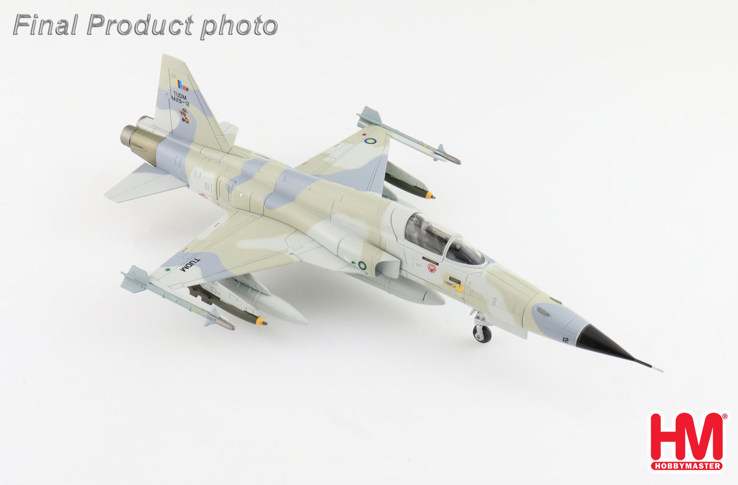 1/72 F-5E Tiger II M29-12 No. 11 Skn TUDM 1980s