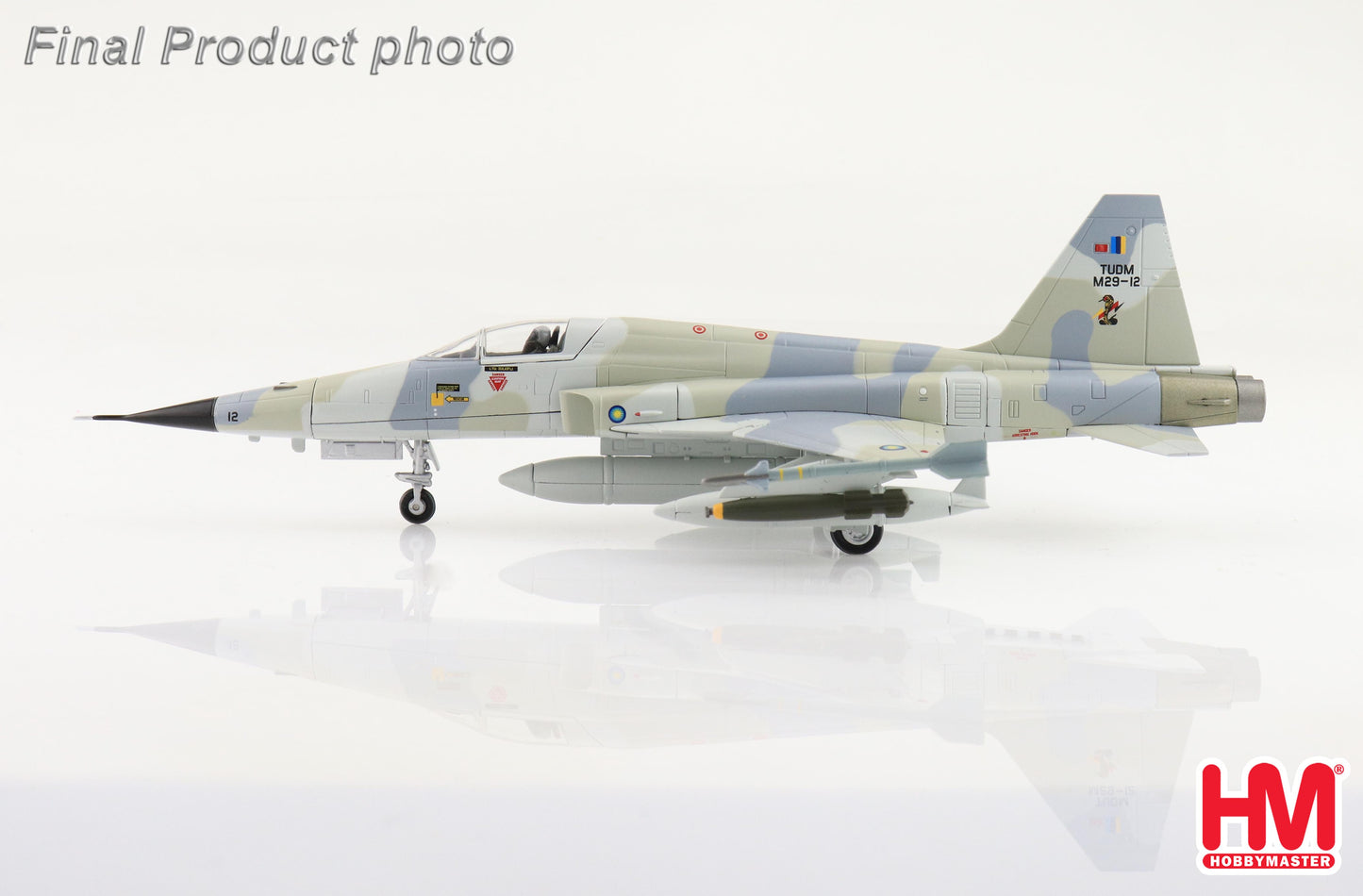 1/72 F-5E Tiger II M29-12 No. 11 Skn TUDM 1980s