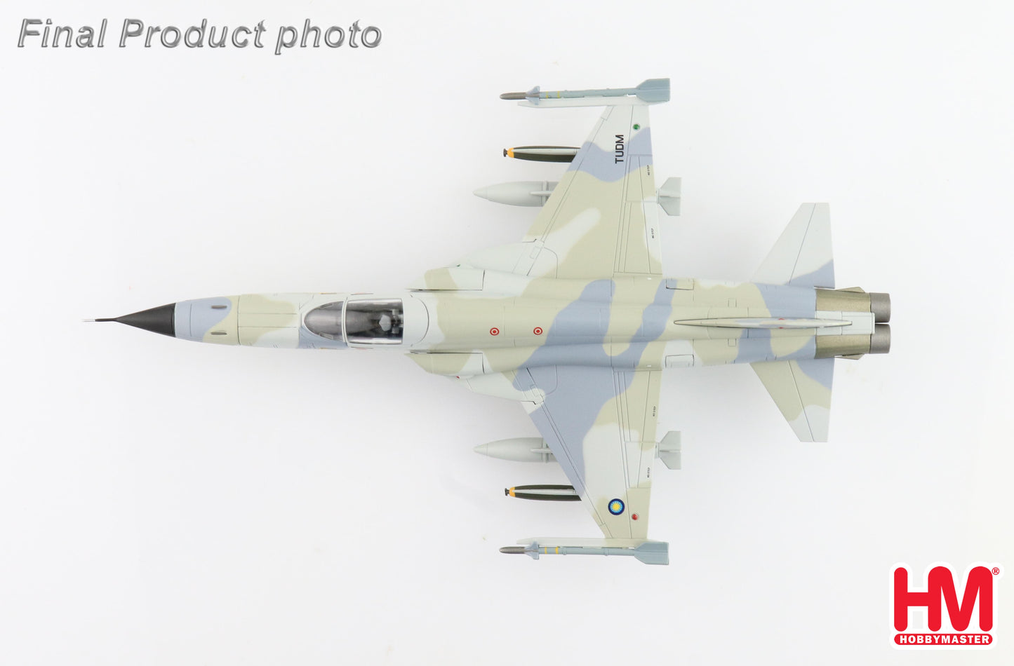 1/72 F-5E Tiger II M29-12 No. 11 Skn TUDM 1980s