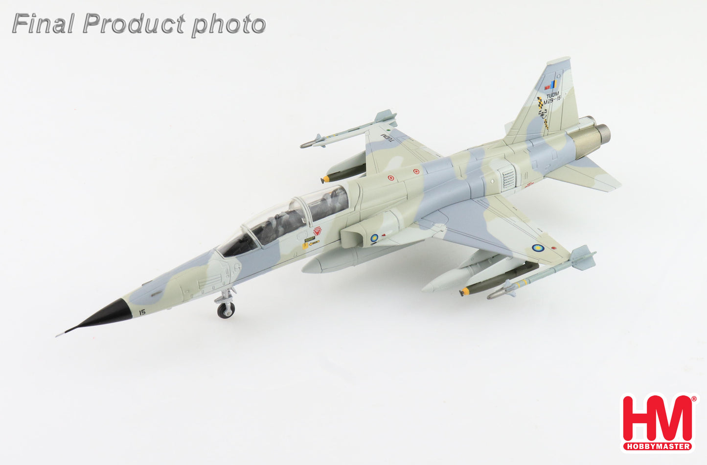 1/72 F-5F Tiger II M29-15 No. 12 Skn TUDM 1980s