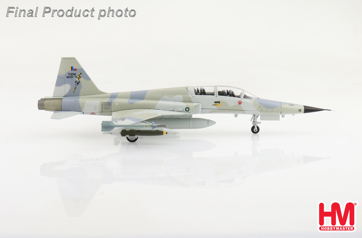 1/72 F-5F Tiger II M29-15 No. 12 Skn TUDM 1980s