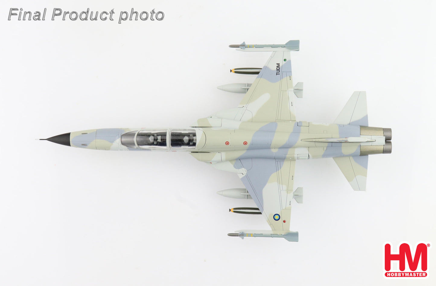 1/72 F-5F Tiger II M29-15 No. 12 Skn TUDM 1980s