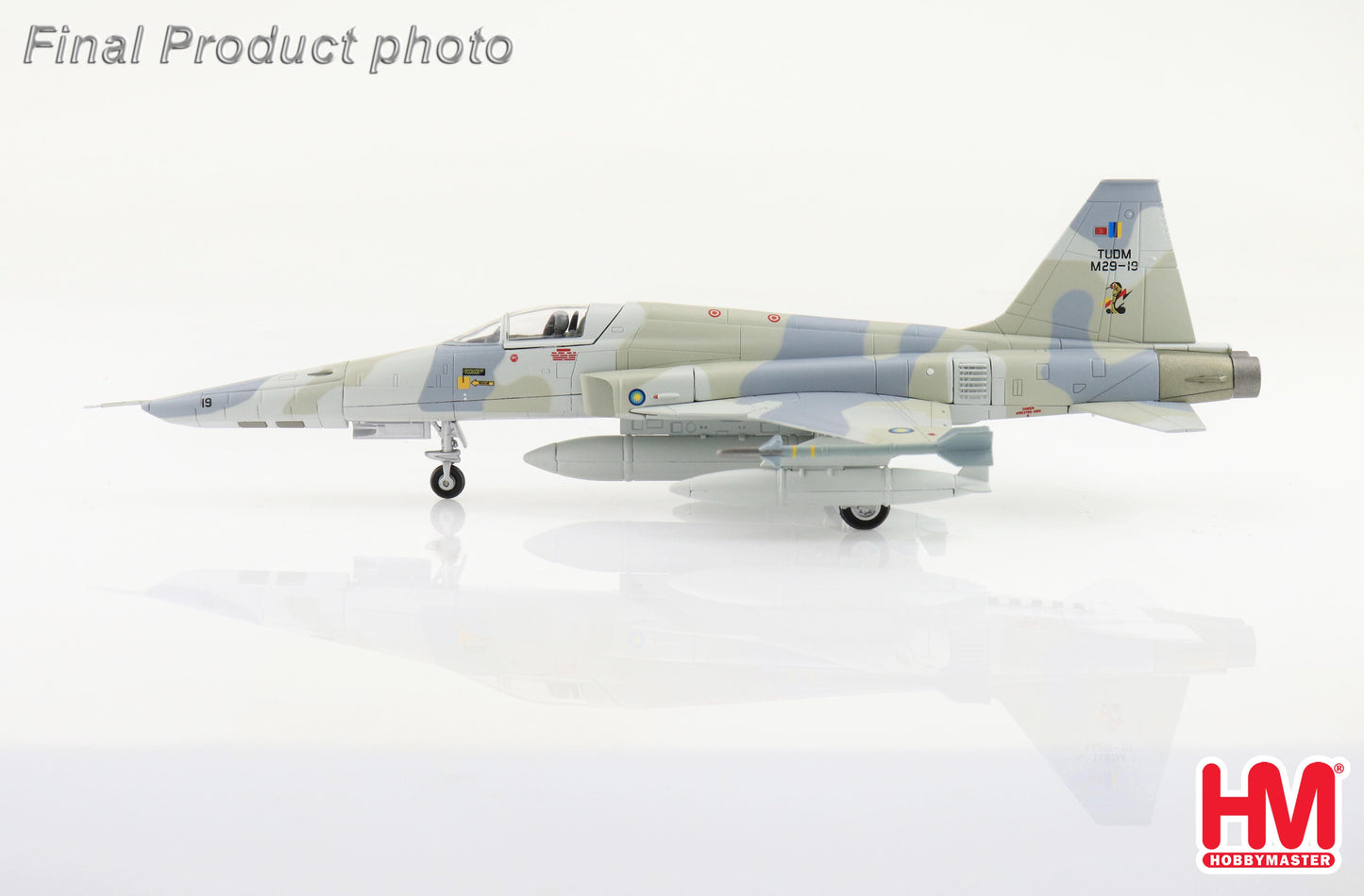 1/72 RF-5E "Tiger Eye" M29-19 No. 11 Skn. TUDM 1980s