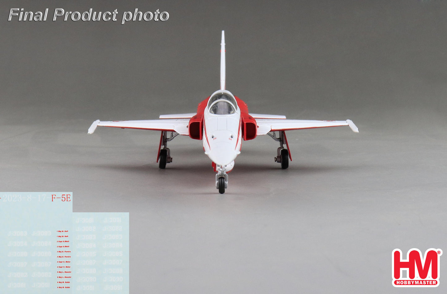 1/72 F-5E Tiger II Patrouille Suisse "60th Anniversary" 2024