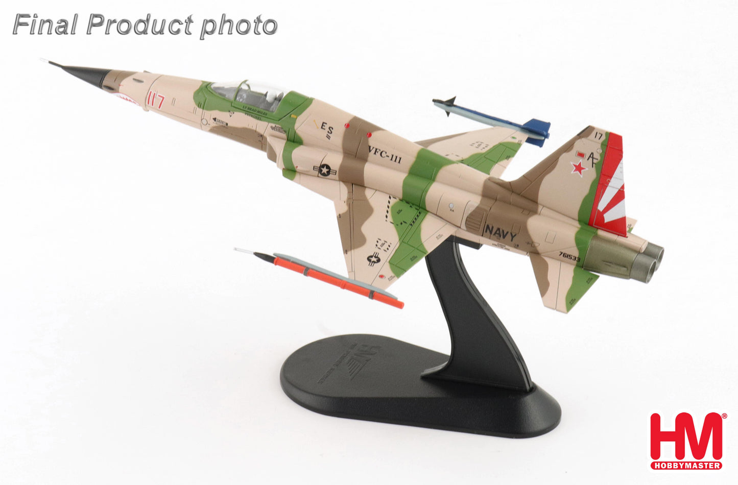 1/72 F-5N "Aversary Fighter" Red 117 761533 VFC-111 2014