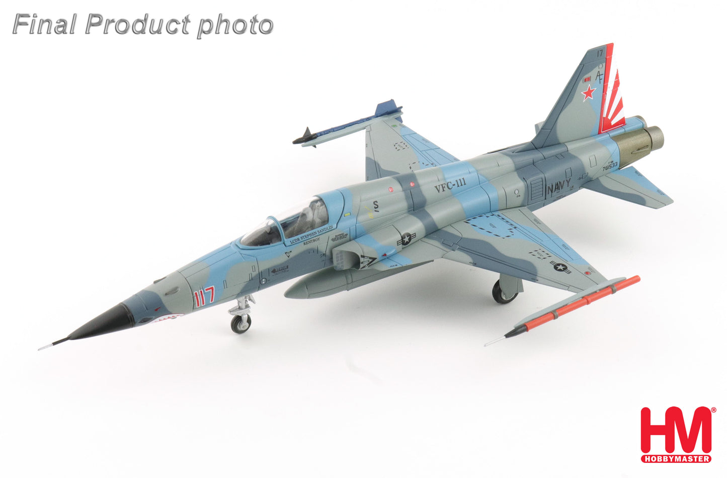 1/72 F-5N "Adversary Fighter" Red 117 761533 VFC-111 2017