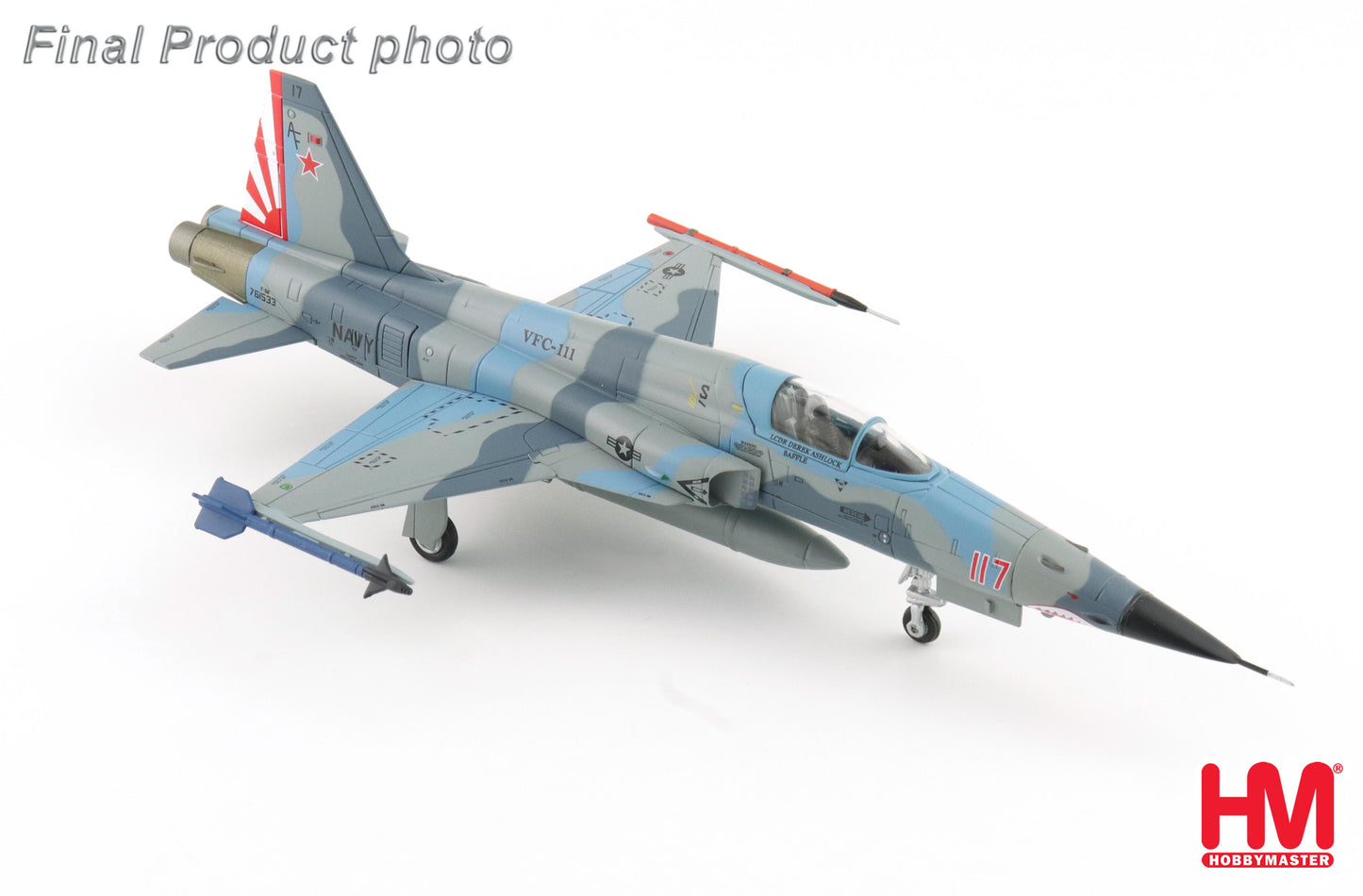 1/72 F-5N "Adversary Fighter" Red 117 761533 VFC-111 2017