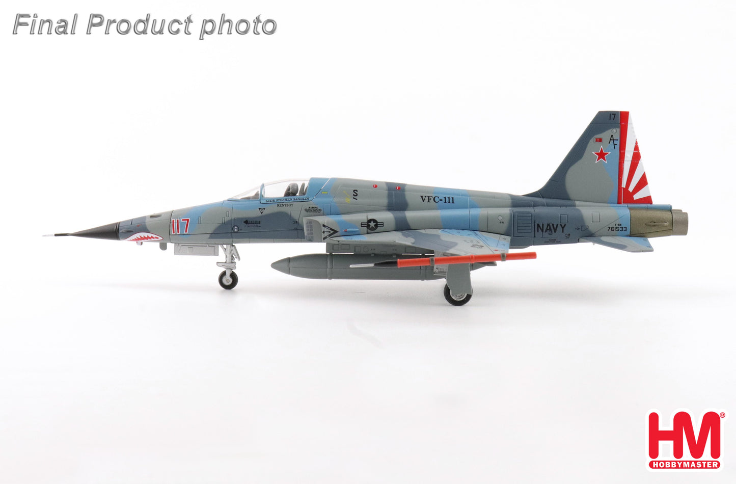 1/72 F-5N "Adversary Fighter" Red 117 761533 VFC-111 2017