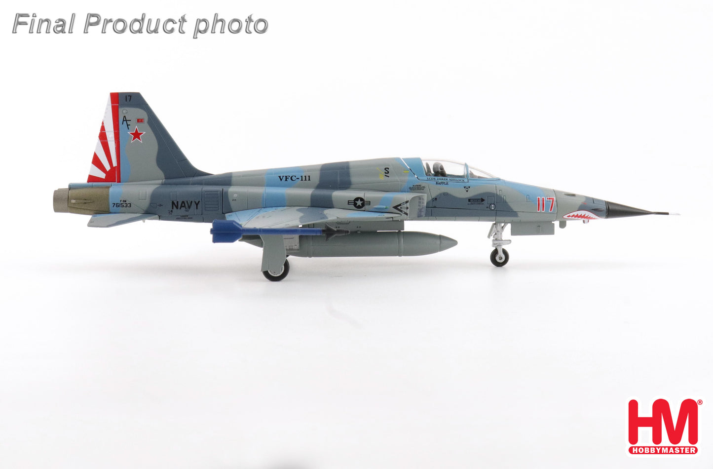 1/72 F-5N "Adversary Fighter" Red 117 761533 VFC-111 2017
