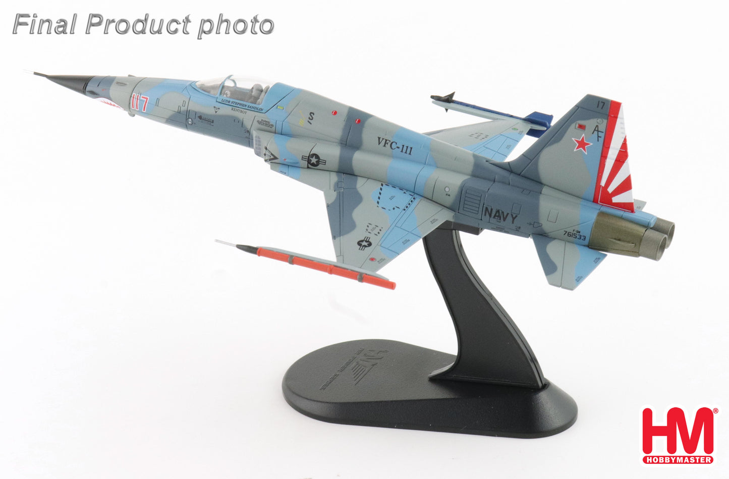 1/72 F-5N "Adversary Fighter" Red 117 761533 VFC-111 2017