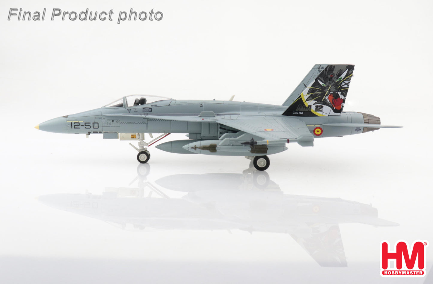 1/72 EF-18A "ALA 12 50th Anniversary" 12-50/C15-34 Ala 12 Spanish Air Force 2015