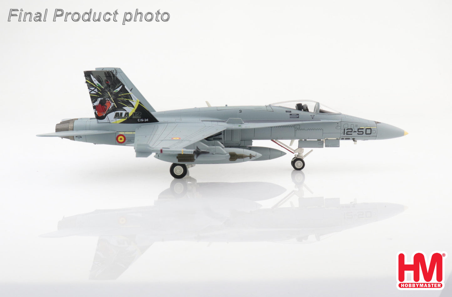 1/72 EF-18A "ALA 12 50th Anniversary" 12-50/C15-34 Ala 12 Spanish Air Force 2015
