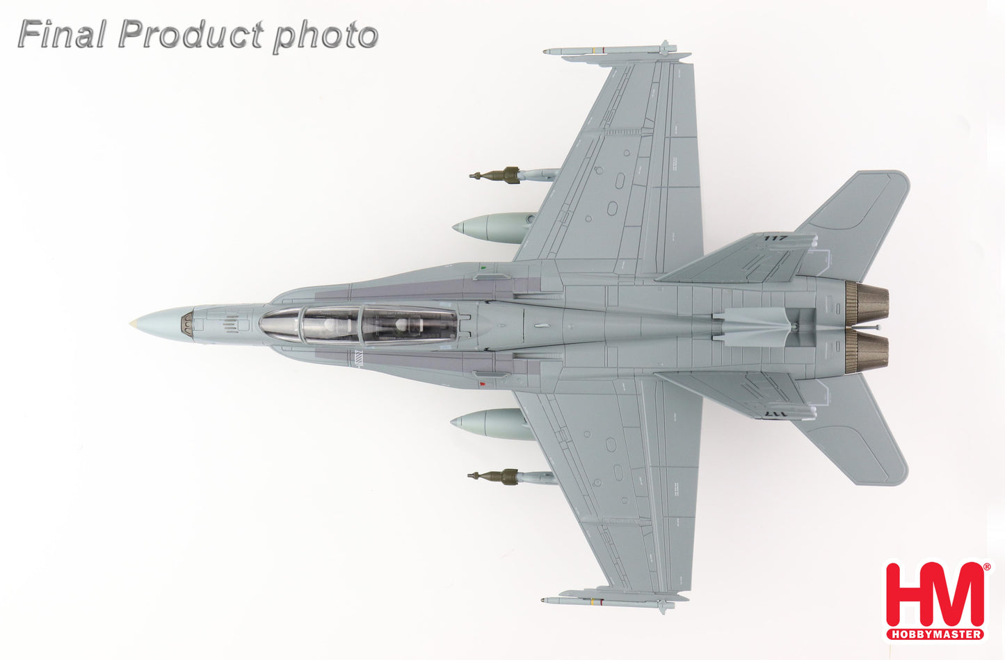 1/72 F/A-18B Hornet A21-117 75 Sqn. RAAF Dec 2021 "Final Flight"