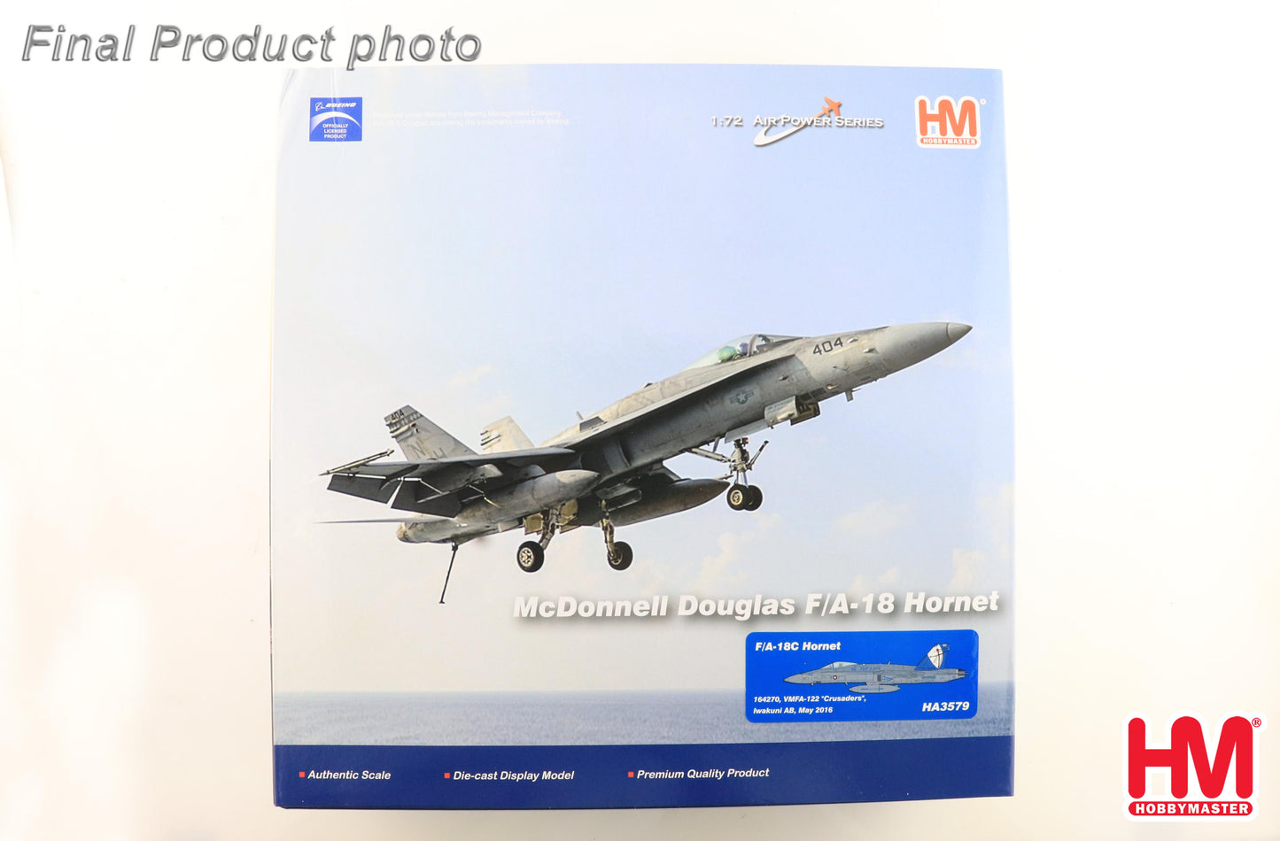 1/72 F/A-18C Hornet 164270 VMFA-122 "Crusaders" Iwakuni AB May 2016
