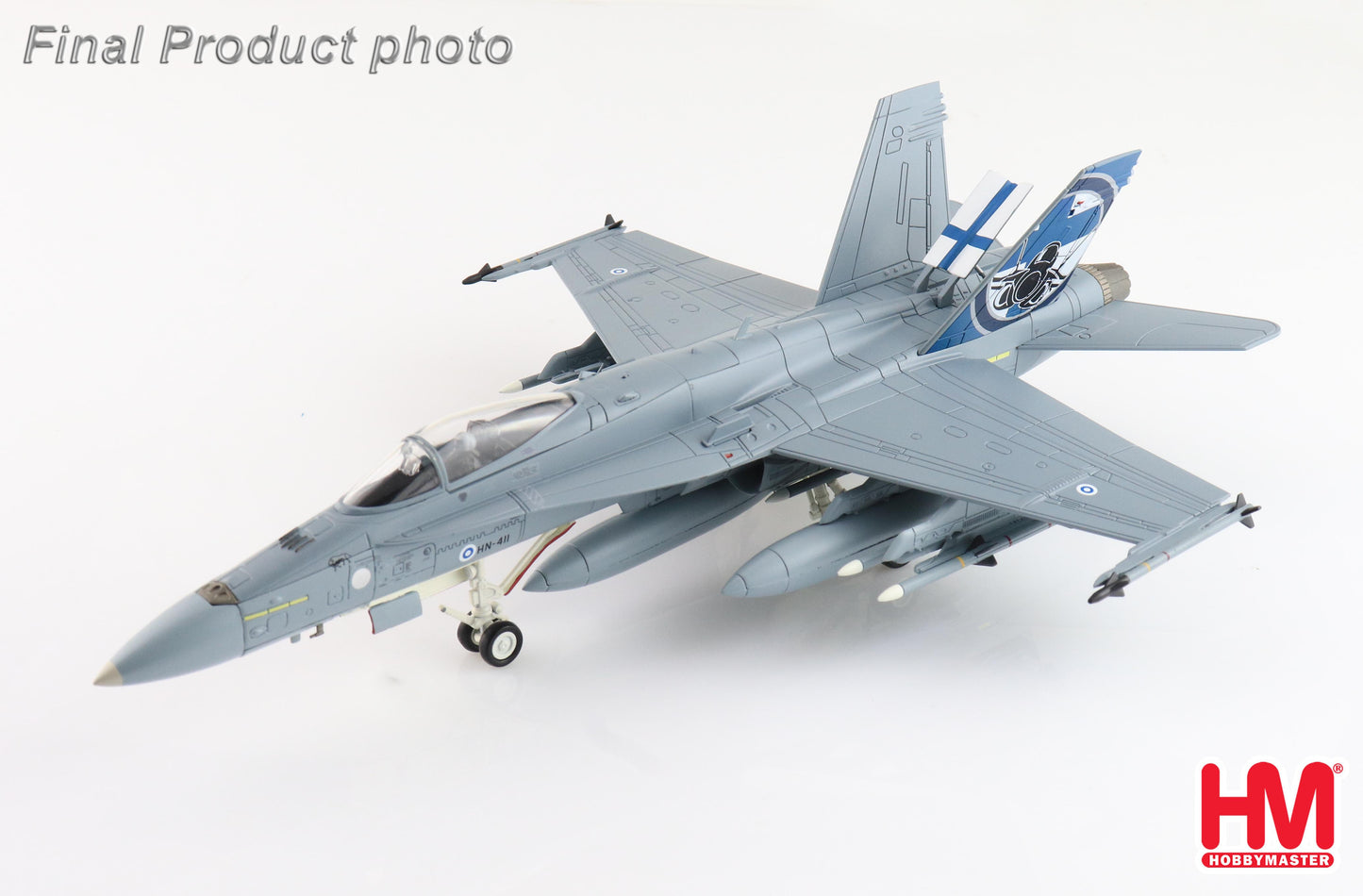 1/72 F/A-18C "Finnish Arir Force RIAT 2023" HN-411 Finnish Air Force RAF Fairford July 2023