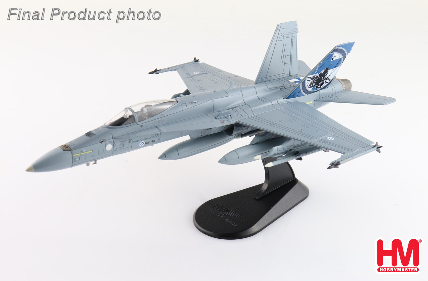 1/72 F/A-18C "Finnish Arir Force RIAT 2023" HN-411 Finnish Air Force RAF Fairford July 2023
