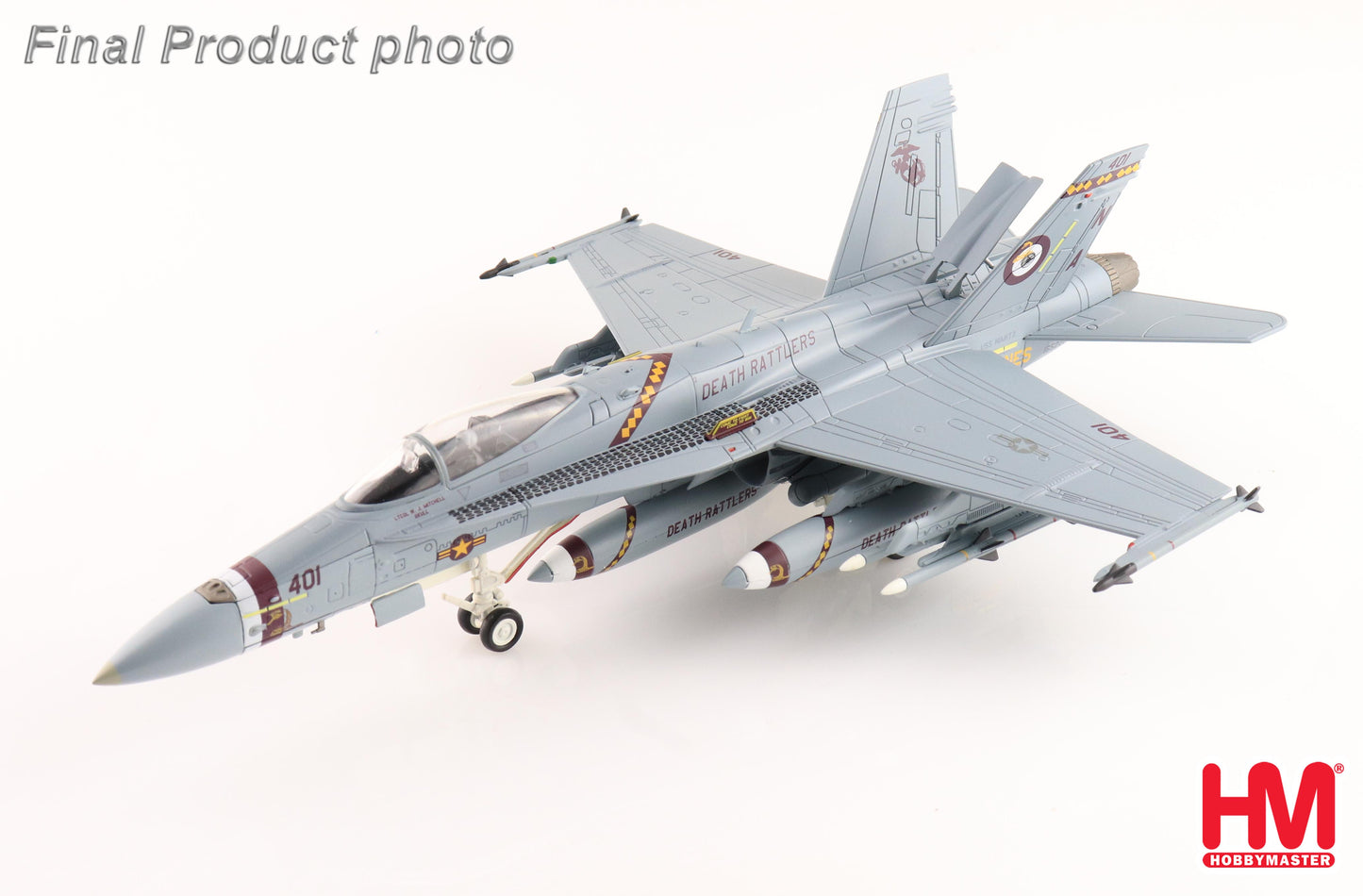 1/72 F/A-18C "Death Rattlers" 165220 VMFA-323 US Marines 2021