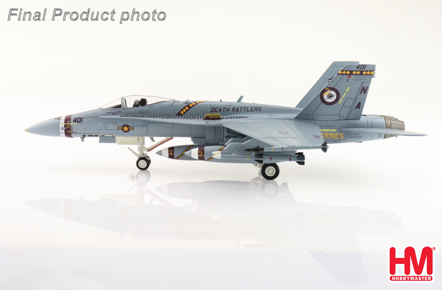 1/72 F/A-18C "Death Rattlers" 165220 VMFA-323 US Marines 2021