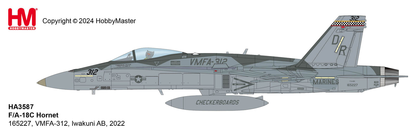 1/72 F/A-18C Hornet 165227 VMFA-312 MCAS Iwakuni Yamaguchi 2022