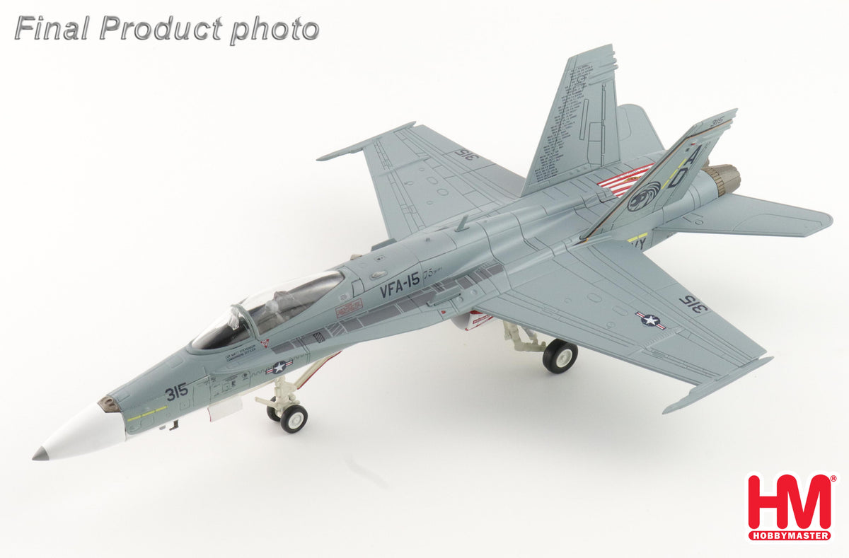 1/72 F/A-18C "VFA-15 Retro TAC Demo Jet" 164718 VFA-106 Gladiators March 2017