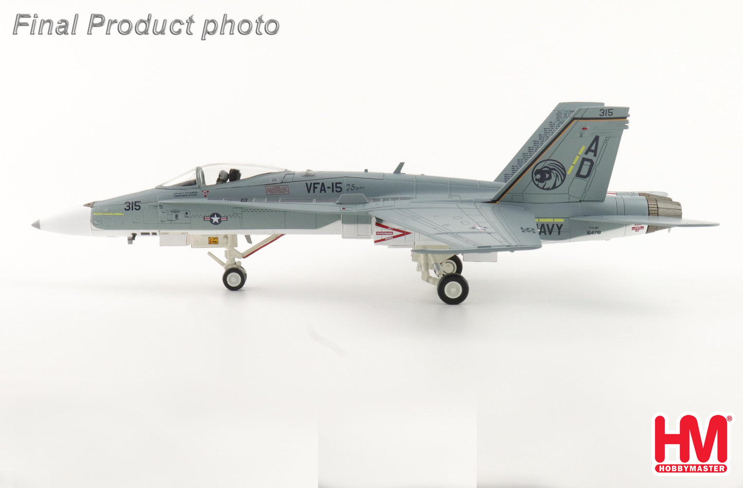 1/72 F/A-18C "VFA-15 Retro TAC Demo Jet" 164718 VFA-106 Gladiators March 2017