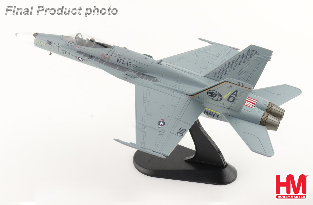 1/72 F/A-18C "VFA-15 Retro TAC Demo Jet" 164718 VFA-106 Gladiators March 2017