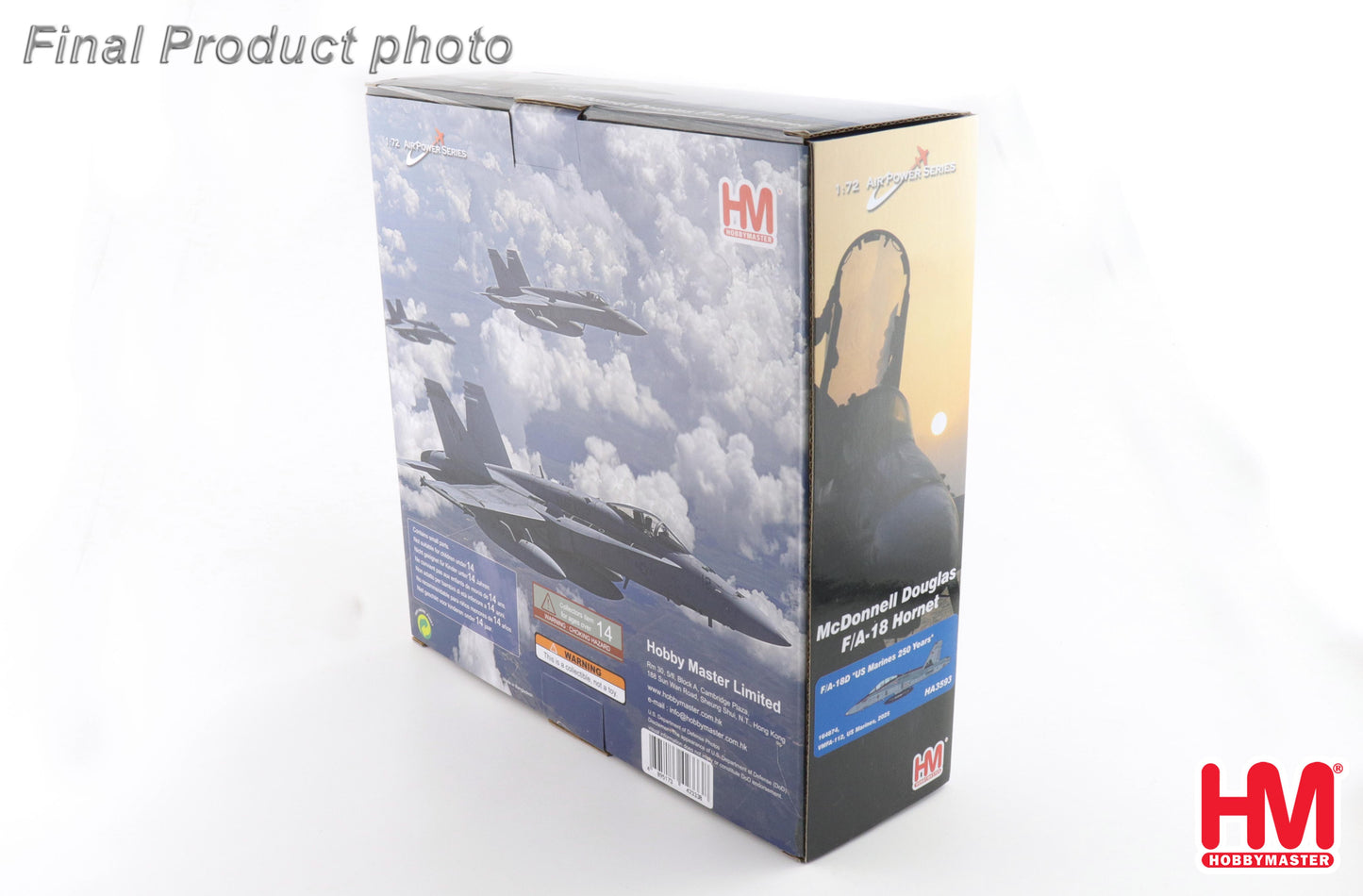 1/72 F/A-18D "US Marines 250 Years" 164874 VMFA-112 US Marines 2025