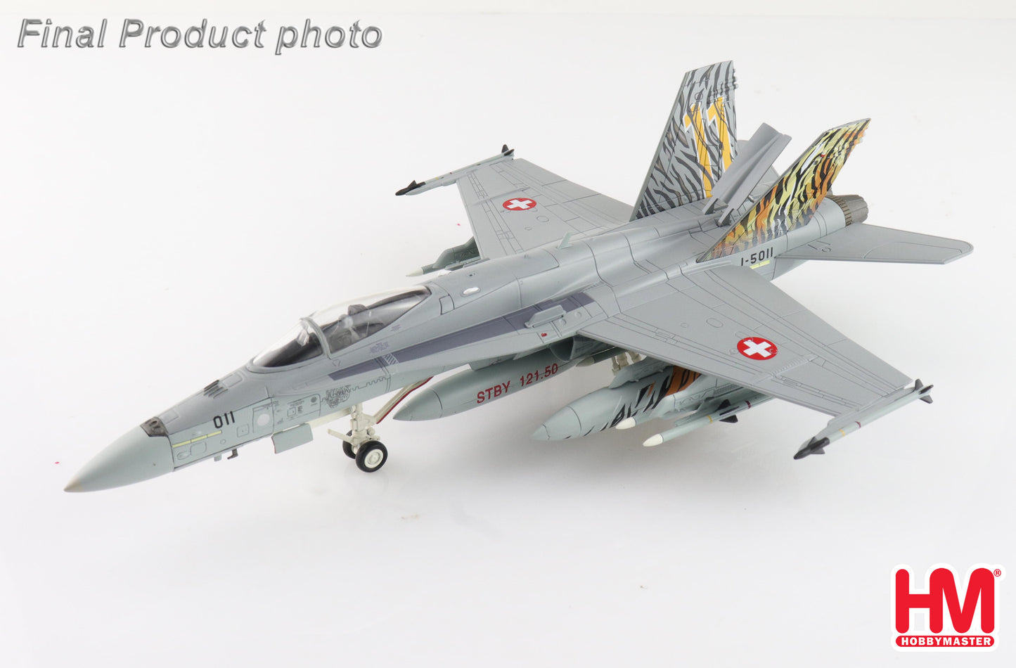 1/72Â F/A-18C "Swiss AF 2003 Tiger Meet" J-5011 Staffel 11 Swiss Air Force