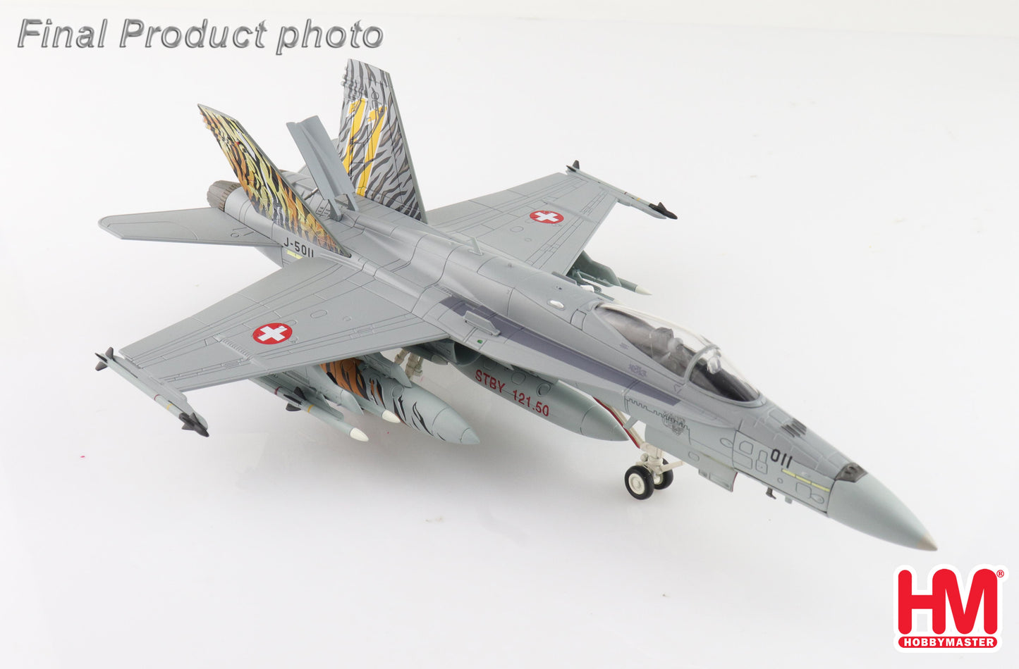 1/72Â F/A-18C "Swiss AF 2003 Tiger Meet" J-5011 Staffel 11 Swiss Air Force