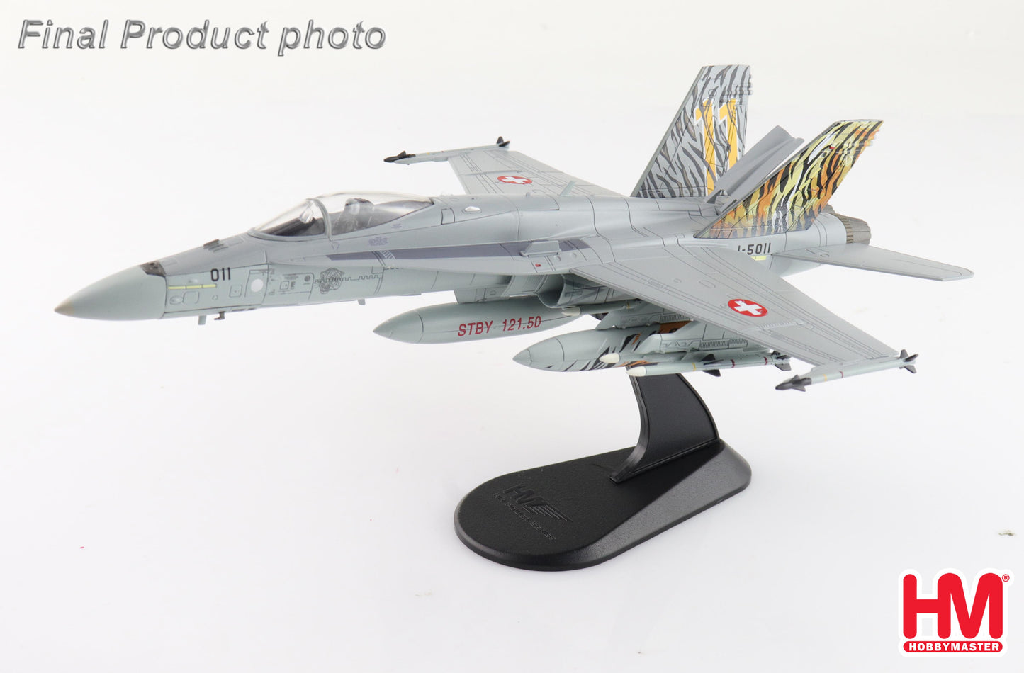 1/72Â F/A-18C "Swiss AF 2003 Tiger Meet" J-5011 Staffel 11 Swiss Air Force