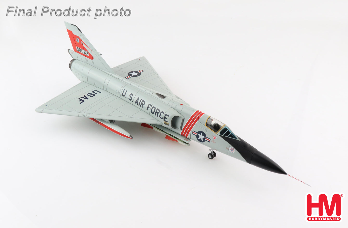 1/72 F-106A Delta Dart 90053 87th FIS "Red Bulls" KI. Sawyer AFB 1970s