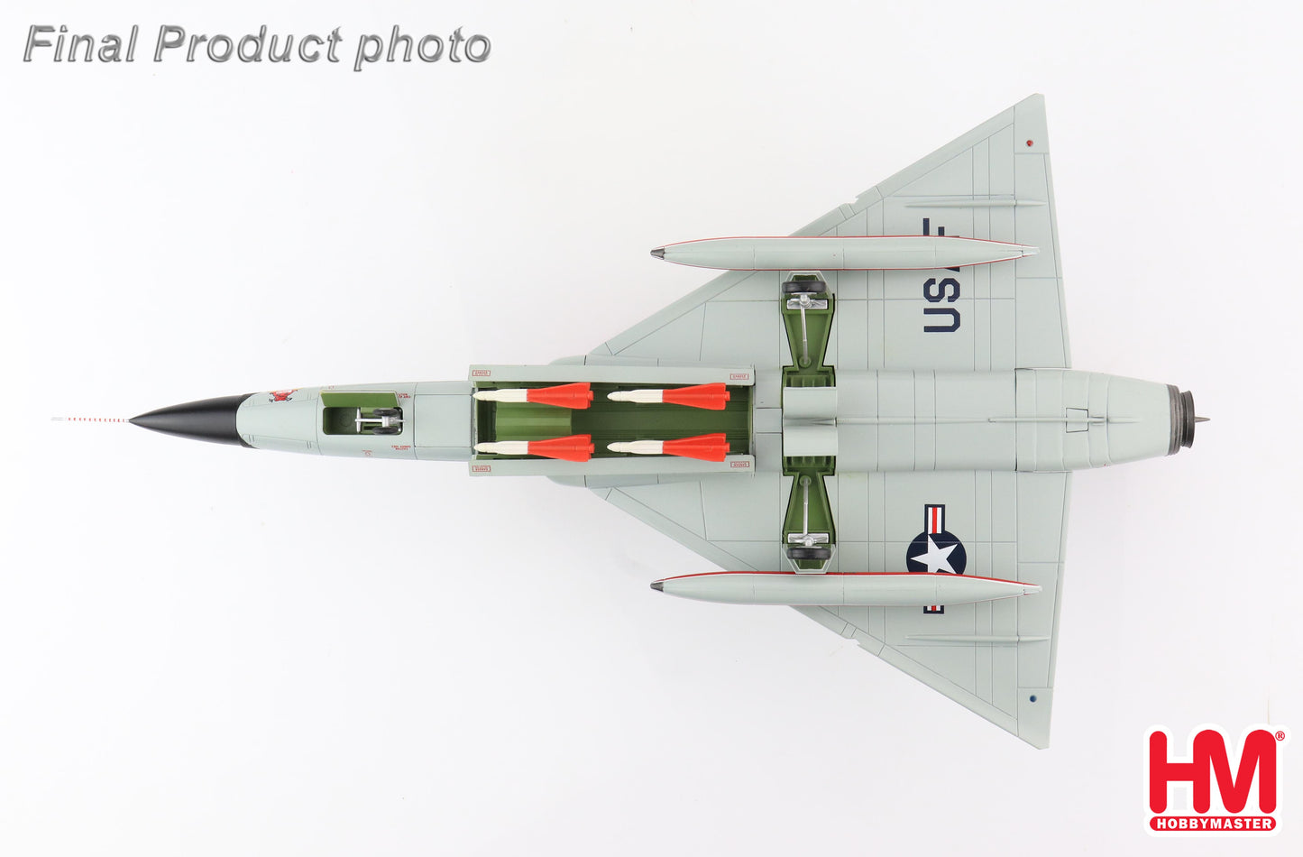 1/72 F-106A Delta Dart 90053 87th FIS "Red Bulls" KI. Sawyer AFB 1970s