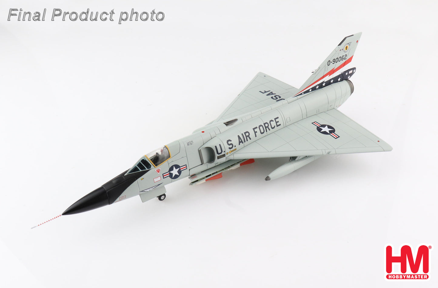 1/72 F-106A Delta Dart 0-90062 84th FIS 1970s