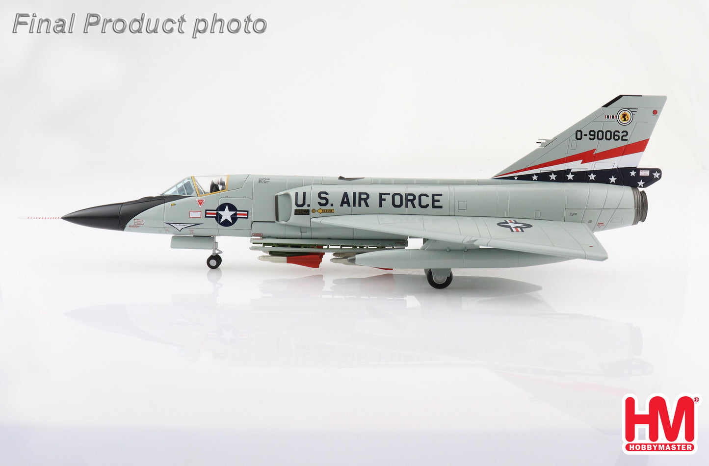 1/72 F-106A Delta Dart 0-90062 84th FIS 1970s