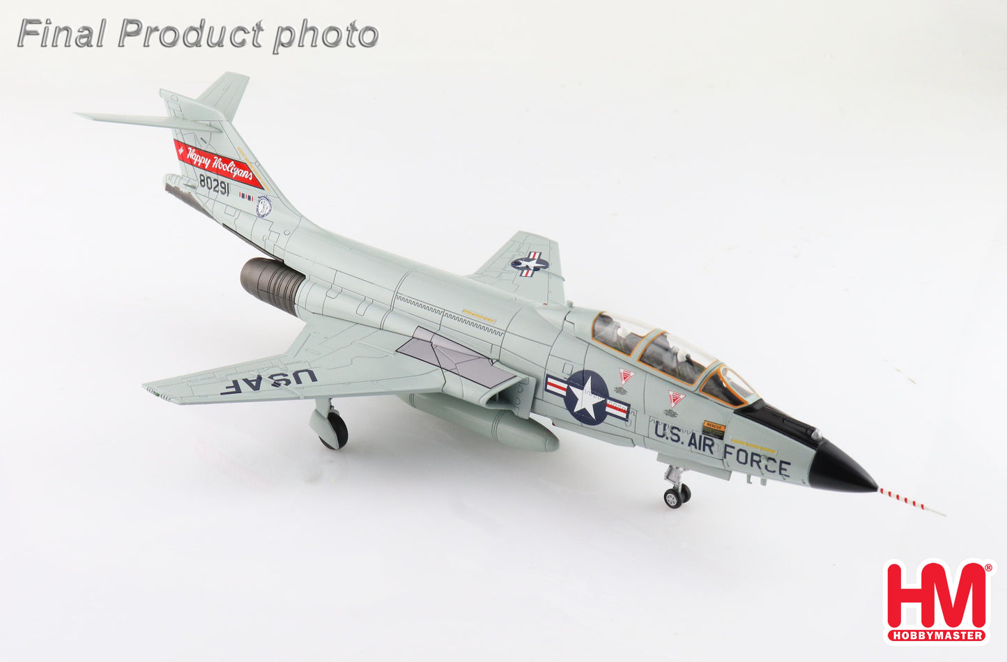1/72 F-101B Vooodoo "The Happy Hooligans" 58-0291 USAF 1975