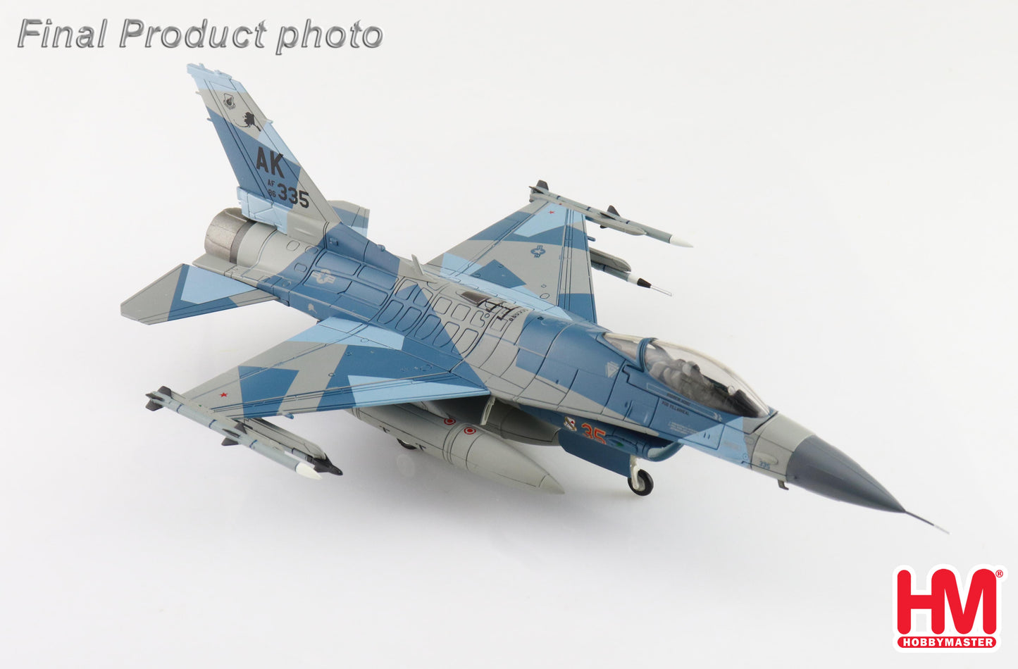 1/72 F-16C "Blue Splinter" 86-0335 354th Wing 18th AGRS Eielson AFB Alaska 2018
