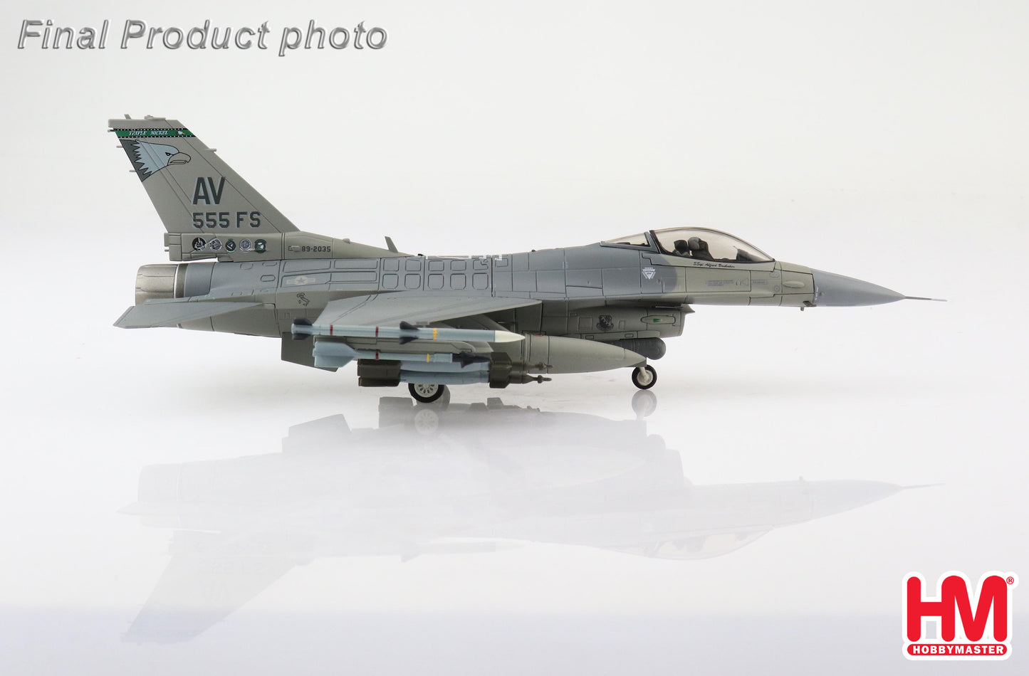 1/72 F-16CG Block 40 "OIF" 89-2035 555th FS Commander 2004