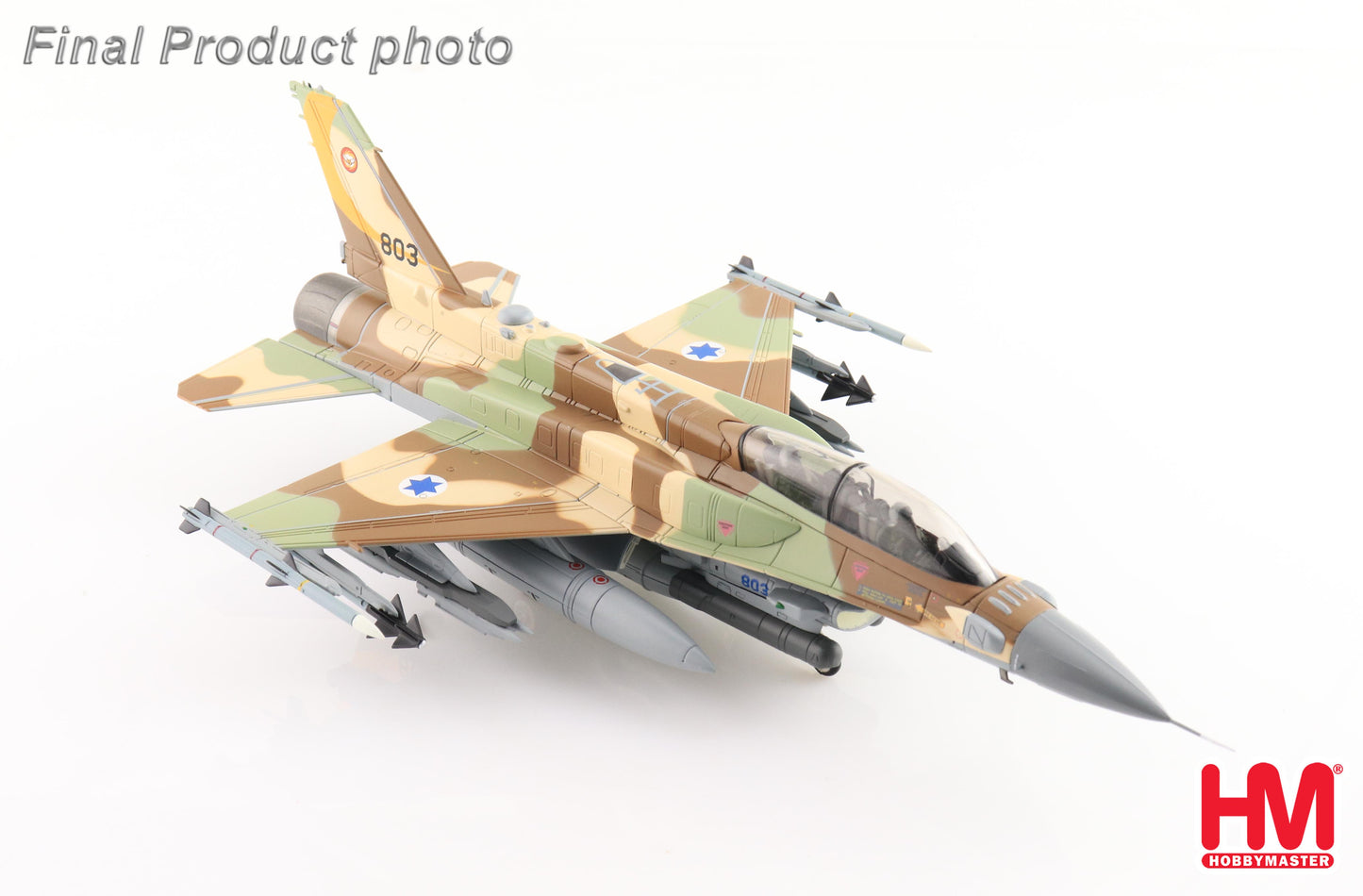 1/72 F-16I "Operation Breaking Dawn" 803 No.107 Sqn. IAF August 2022 (with 8 x GBU-39 Bombs)
