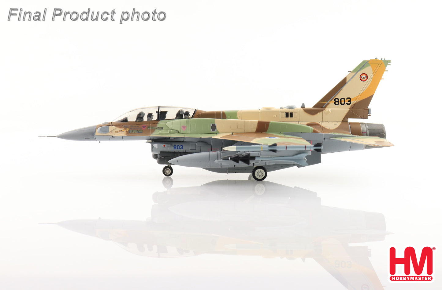 1/72 F-16I "Operation Breaking Dawn" 803 No.107 Sqn. IAF August 2022 (with 8 x GBU-39 Bombs)