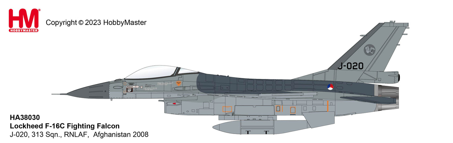 1/72 F-16AM Fighting Falcon J-020 313 Squadron RNLAF Afghanistan 2008