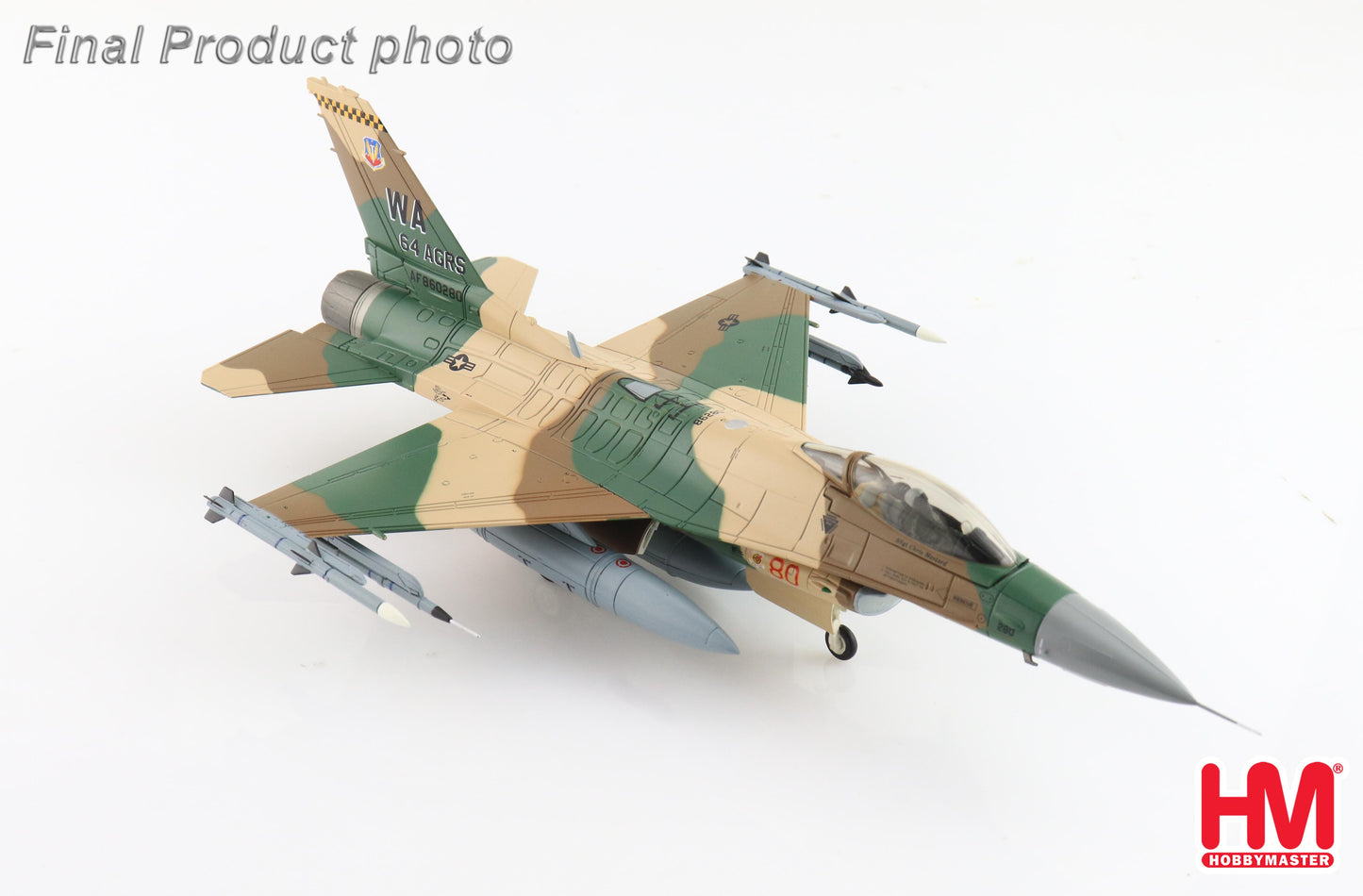 1/72 F-16C Block 32 "Lizard" 86-0280 64th AGRS Commander 2009-2010