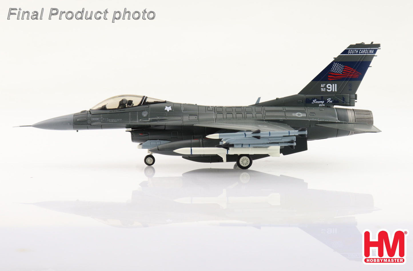 1/72 F-16C Fighting Falcon 92-3911 157th FS South Carolina ANG Sept 2020
