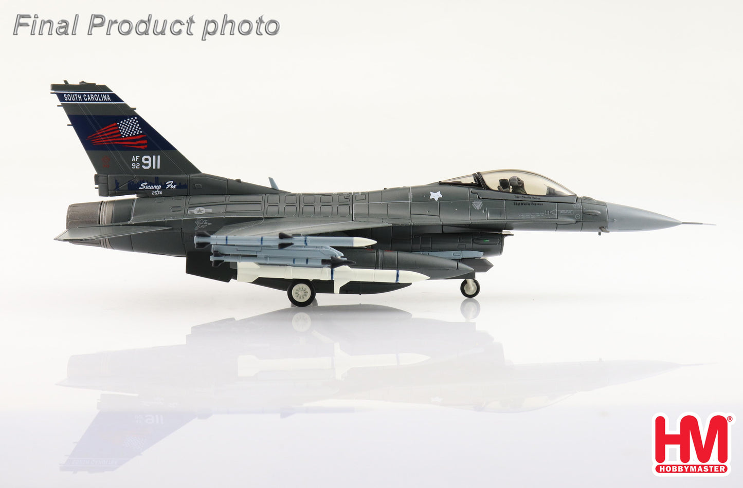1/72 F-16C Fighting Falcon 92-3911 157th FS South Carolina ANG Sept 2020