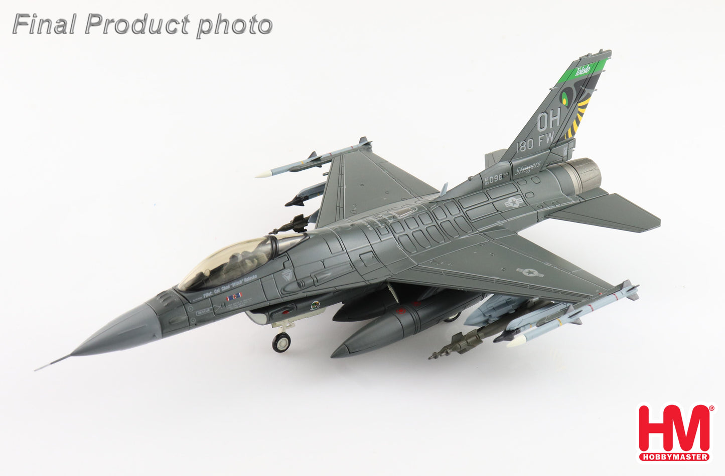 1/72 F-16C Fighting Falcon 89-2098 112th FS Ohio ANG Toledo August 2023